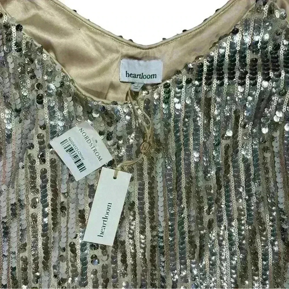 Heartloom Holden Sequin Cami Tank Top Size Large - Picture 6 of 11